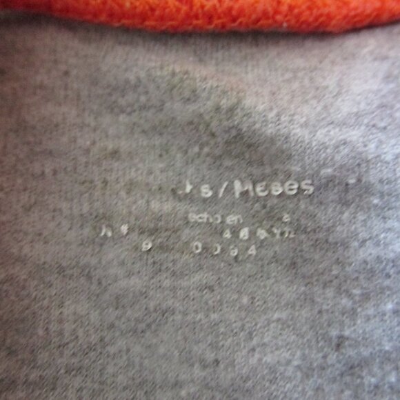 Snap Up Footed Sleeper Infant Boys 3-6M Gray Orange Brown Owl Moose Bear Jammies - Picture 2 of 5